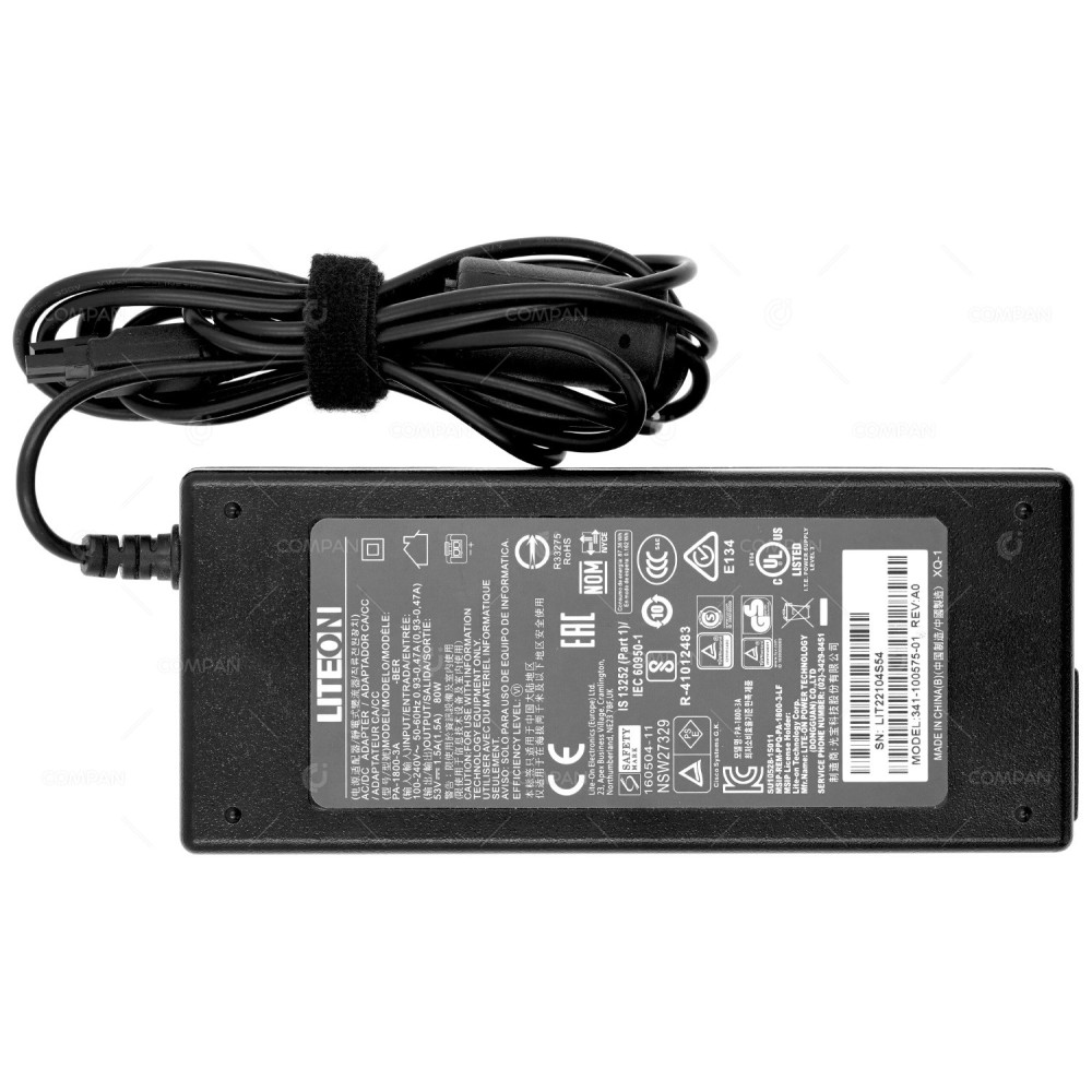341-100575-01 AC ADAPTER LITEON 53V 1.5A 2 PIN -